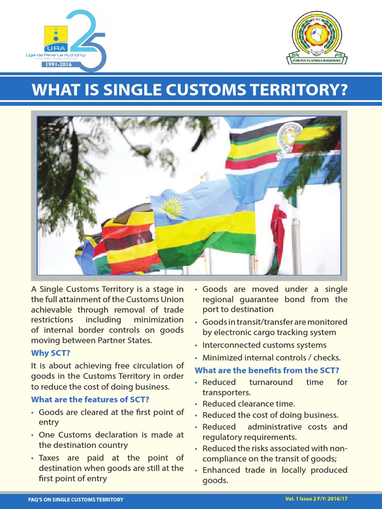 Single Customs Territory PDF Customs Government