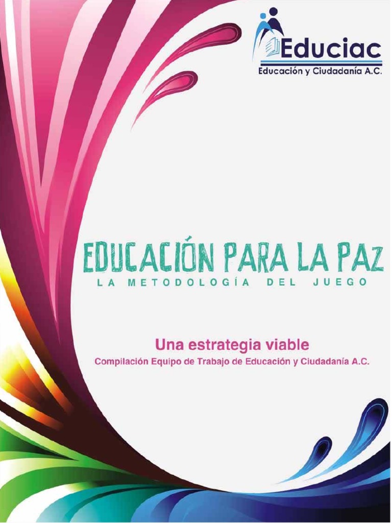 Manual de Educación para La Paz | PDF | Conflicto (proceso) | Aprendizaje