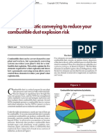 Using Pneumatic Conveying To Reduce Your Combustible Dust Explosion Risk