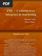 IMC – Comunicarea integrata in marketing