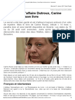 20 Ans Après L'affaire Dutroux, Carine Russo A Écrit Son Livre - Lameuse