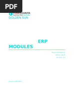 Erp Modules