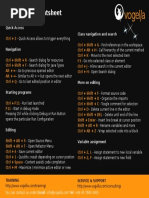 Eclipse Cheatsheet