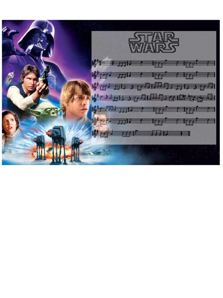 Partitura Star Wars | PDF