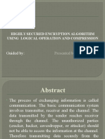 Highly Secured Encryption Algorithm