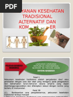 Materi Penyuluhan Obat Tradisional Materi Penyuluhan Obat Tradisional
