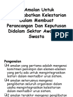 10 Amalan Untuk  Memartabatkan Kelestarian Dalam Membuat Perancangan.ppt