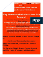 Why Montessori Middle School Is in Demand