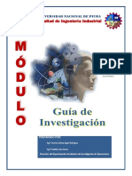 Módulo de Investigación Proyecto - Tesis