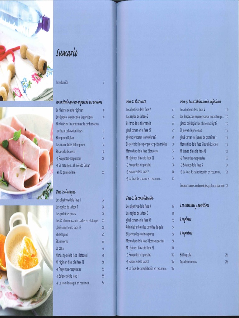 72 Alimentos Permitidos Dieta Dukan Fase Ataque: Guía Completa