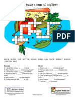 Container Crossword PDF