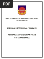 Kertas Kerja Penubuhan Persatuan Pen - Khas SK TMN Suria