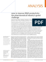 How To Improve R&D Productivity - The Pharmaceutical's Grand Challenge (Steven M. Paul, Daniel S. Mytelka, Christopher T. Dunwiddie, Charles C. Persinger,) PDF