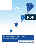 BAJAJ ALLIANZ AnnualReport2007-08