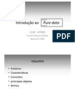 PureDataIntro PDF
