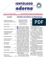 Genetica Microbiana en Odontologia