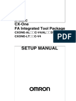 CX One Setup Manual W463 E1 10