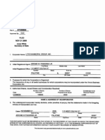 Litco Municipal Group, IL Articles of Incorporation, 11/21/09