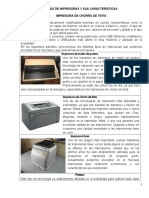 10-Tipos de Impresoras y Sus Características