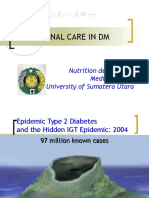 Nutritional Care in Dm
