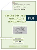 Mesure Des Angles Verticaux Et Horizontaux