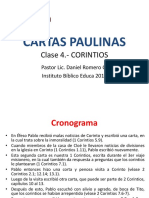 Cartas Paulinas - Corintios