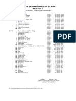 Harga Satuan Upah Dan Bahan Wilayah D: (Kecamatan: Binangun Dan Nusawungu)