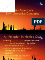 Latin America Environmental Powerpoint