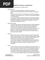 Civil Vs Criminal Law
