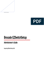 Brocade EZSwitchSetup Administrator's Guide, 8 PDF