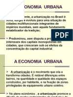 A Economia Urbana e seus Desafios