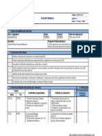 Plan de Trabajo Matematicas Primero