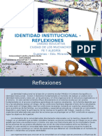 Reflexiones - Identidad Institucional.pptx