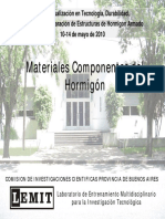 LEMIT - Materiales Componentes Del Hormigón 2010