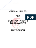 Official Rules FOR Confrontation 3 Tournaments: Updated 03/04/2007 Le Guide Des Dragon Rouge Official C3 Tournament Rules