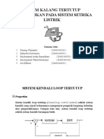 Sistem Kalang Tertutup Diaplikasikan Pada Sistem Setrika Listrik