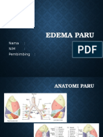 Edema Paru: Nama: NIM: Pembimbing