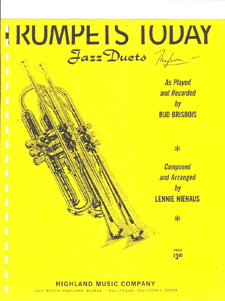 Bud Brisbois (2) Trumpets Today Jazz Duets PDF PDF