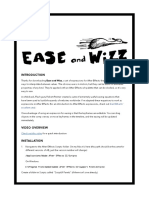 Ease and Wizz 2.0.5 Read Me