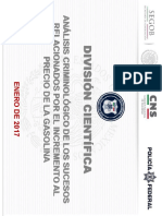 Informe de la CNS sobre incitadores contra el gasolinazo