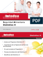 Seguridad Alimenticia Distintivo H