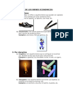 Clasificacion de Los Bienes Economicos