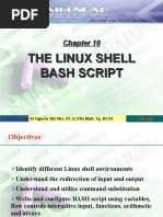 Ch10 Linux Shell Bash Script