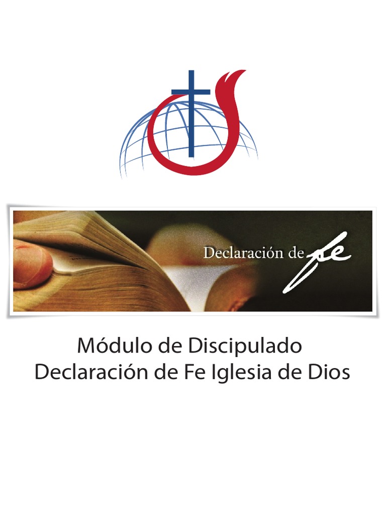 Declaración de Fe Iglesia de Dios | PDF | Santificación | Bautismo Con El  Espiritu Santo