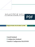 Practice Sendmail