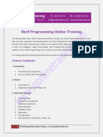 Shell Programming Online Training