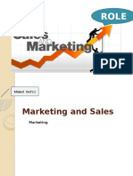 Marketing and Sales