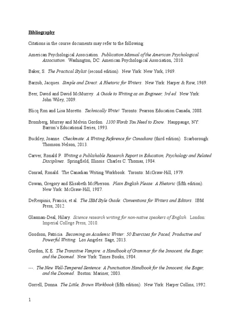 Bibliography Oxford University Press Publishing