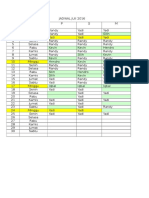 Jadwal Juli