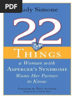 Download 22 Things a Woman With Asperger - Rudy Simone by Rea Czevaro SN336339870 doc pdf